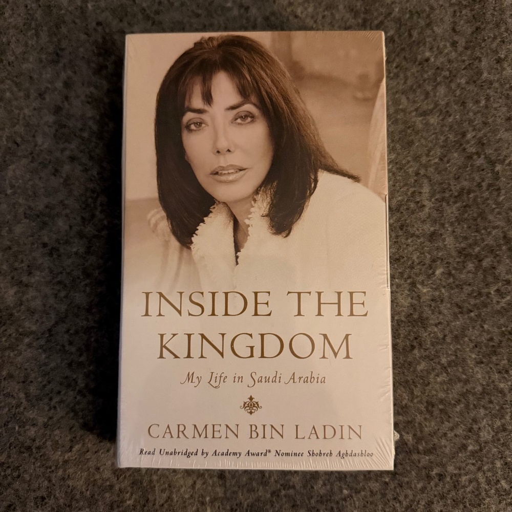 CARMEN BIN LADEN 2004 Inside the Kingdom: My Life in Saudi Arabia AUDIOBOOK